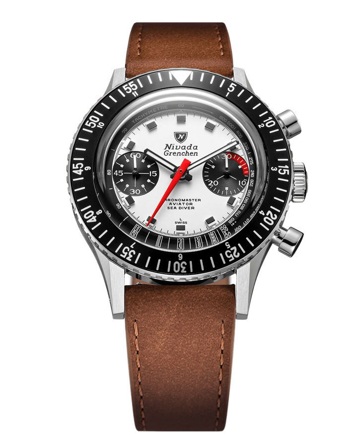 Nivada Grenchen Chronomaster Panda 41mm Automatic 85241M – Ansicht 8