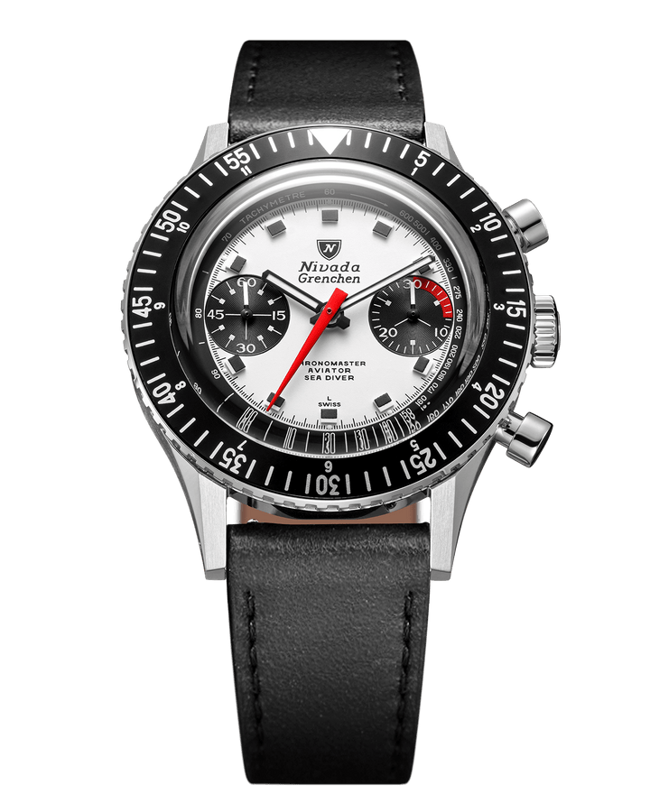 Nivada Grenchen Chronomaster Panda 41mm Automatic 85241M – Ansicht 6