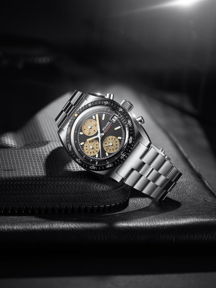 Nivada Grenchen Autochron Mecaquartz Black 77001Q – Ansicht 4