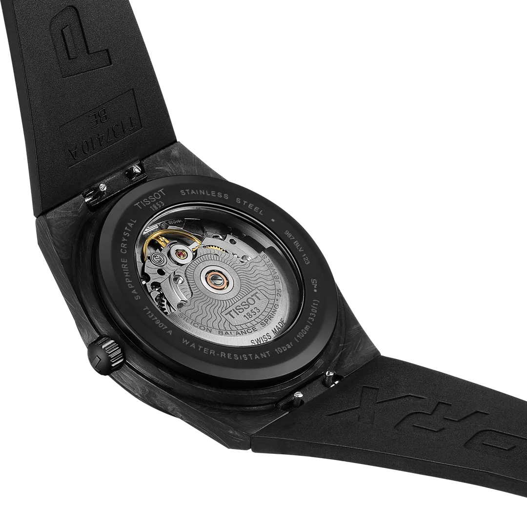 Tissot PRX Powermatic 80 Carbon 40,5mm T137.907.97.201.00 – Detailansicht