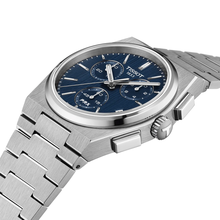 Tissot PRX Chronograph Quarz 41mm T137.417.11.041.00 – Detailansicht