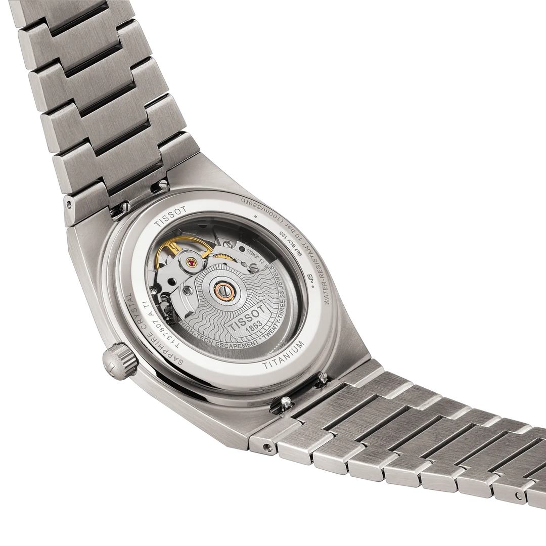 Tissot PRX Titan 38mm T137.807.44.061.00 – Detailansicht