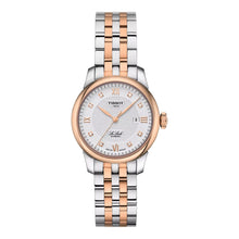 Tissot Le Locle Lady 29mm T006.207.22.036.00 - Zifferblatt Silber, Armband Stahl mit PVD-Beschichtung
