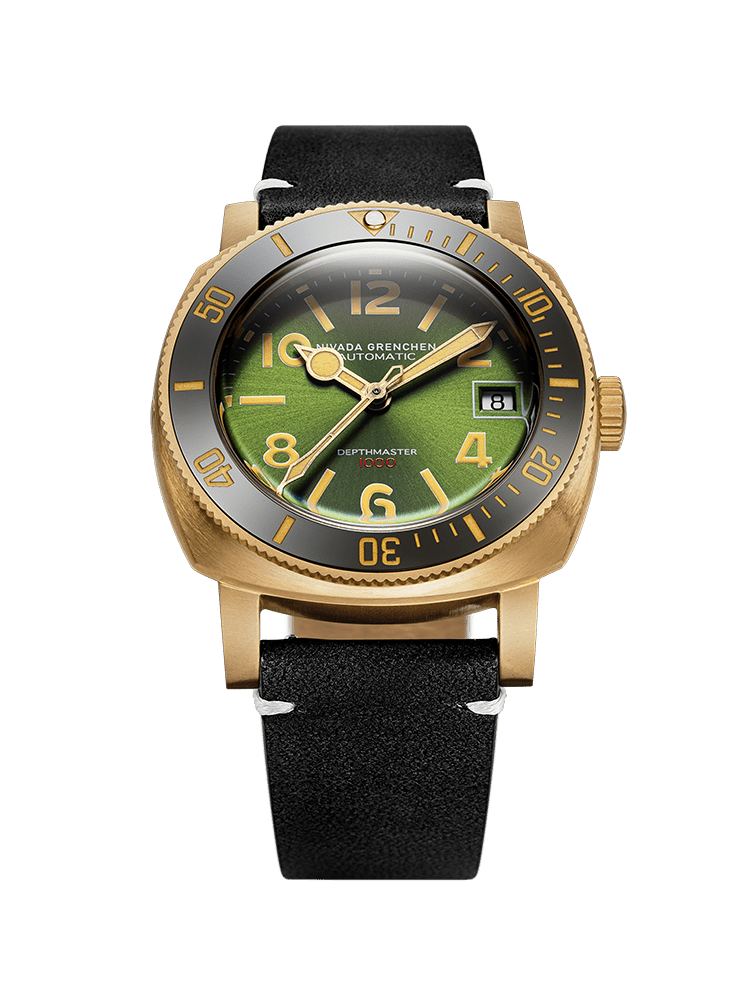 Nivada Grenchen Depthmaster Bronze Green 14132A – Ansicht 8