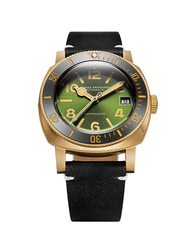 Nivada Grenchen Depthmaster Bronze Green 14132A – Ansicht 8