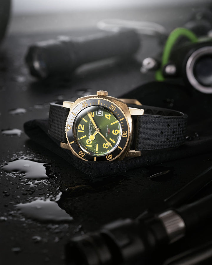 Nivada Grenchen Depthmaster Bronze Green 14132A – Ansicht 4