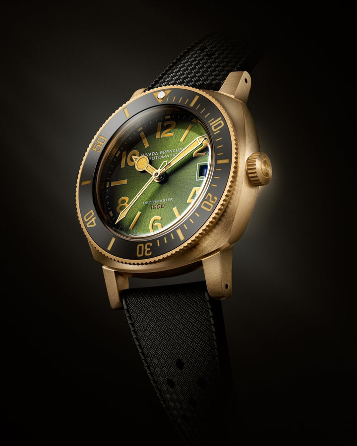 Nivada Grenchen Depthmaster Bronze Green 14132A – Ansicht 2
