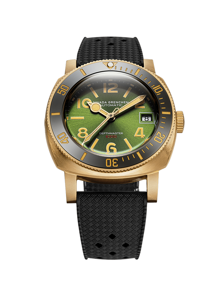 Nivada Grenchen Depthmaster Bronze Green 14132A – Ansicht 7