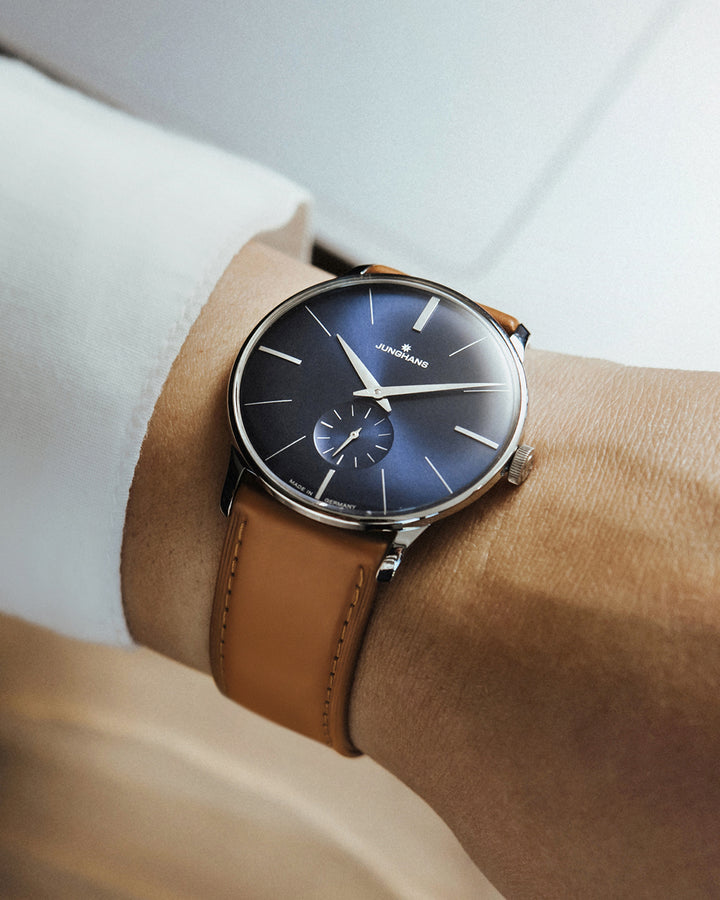 Junghans Meister Handaufzug 37,7mm 27/3504.02 am Handgelenk