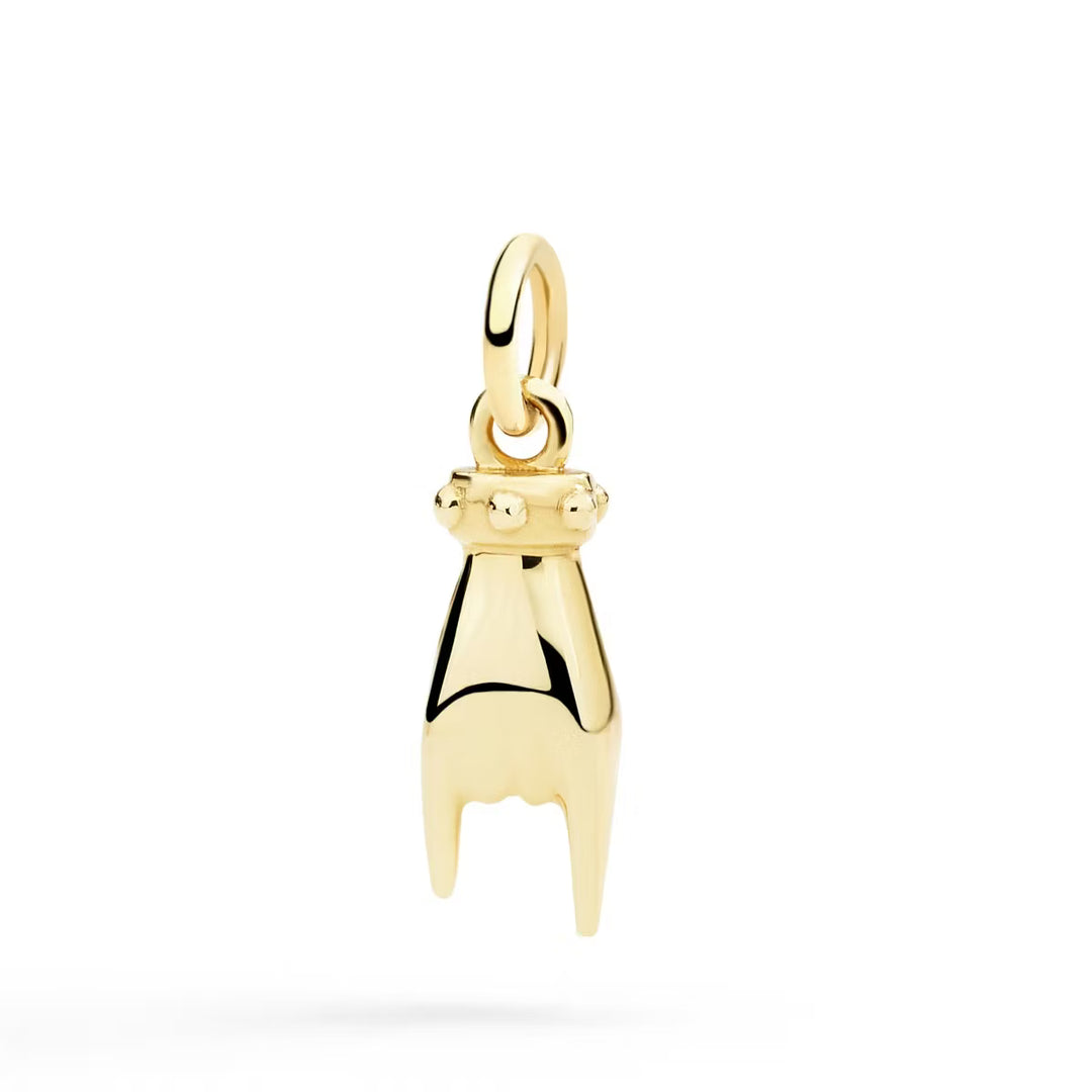 Anhänger Hand aus Gelbgold