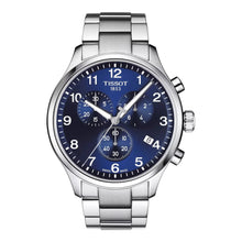 Tissot Chrono XL Classic 45mm T116.617.11.047.01 - Zifferblatt Blau, Armband Stahl