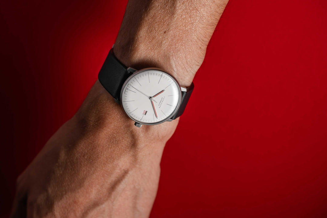 Junghans Max Bill Automatic Bauhaus 38mm 27/4009.02 am Handgelenk