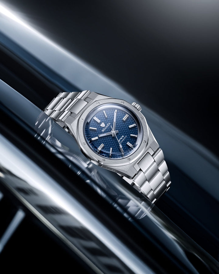 Nivada Grenchen F77 SST Blue MK2 41mm 69041A77B – Ansicht 5
