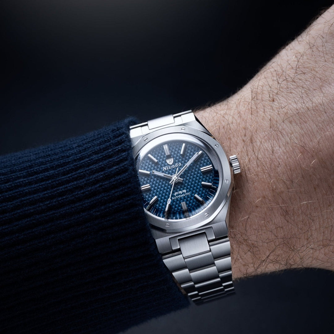 Nivada Grenchen F77 SST Blue MK2 41mm 69041A77B – Ansicht 3