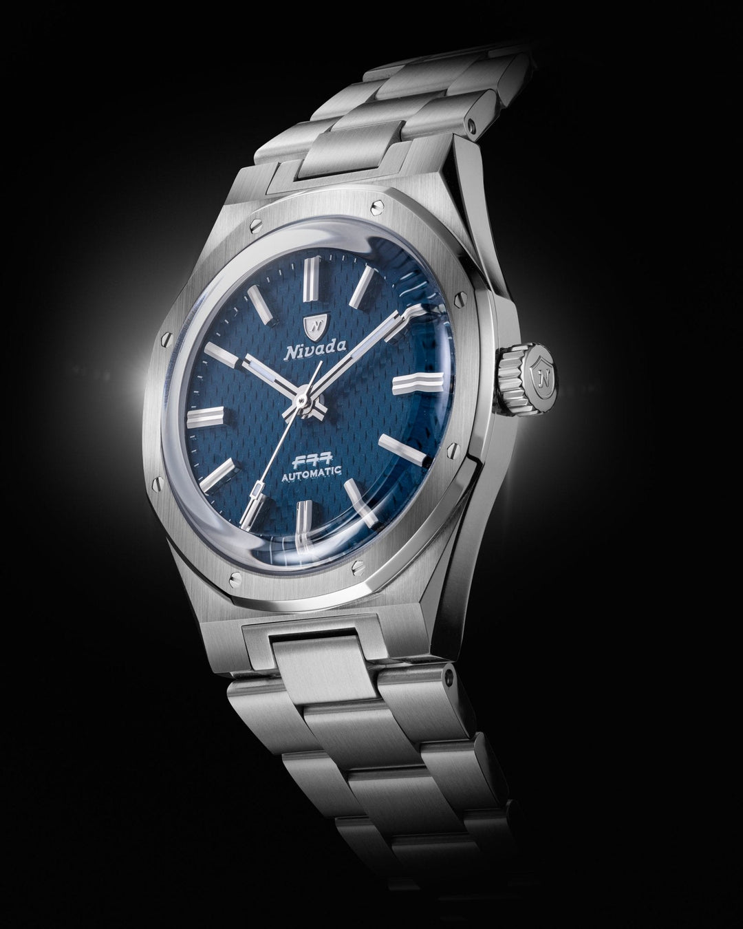 Nivada Grenchen F77 SST Blue MK2 41mm 69041A77B – Ansicht 2
