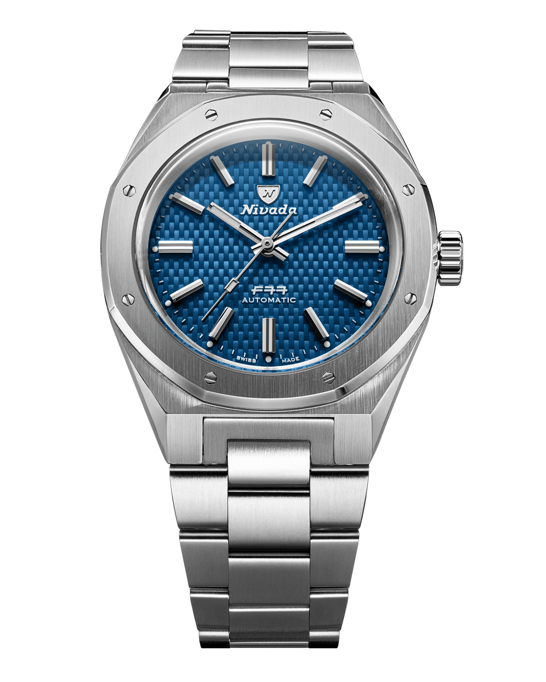 Nivada Grenchen F77 SST Blue MK2 41mm 69041A77B – Ansicht 6