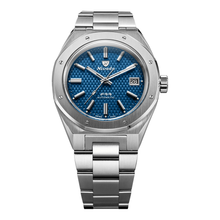 Nivada Grenchen F77 SST Blue MK2 41mm 69041A77B – Herrenuhr 41 mm, Zifferblatt Blau