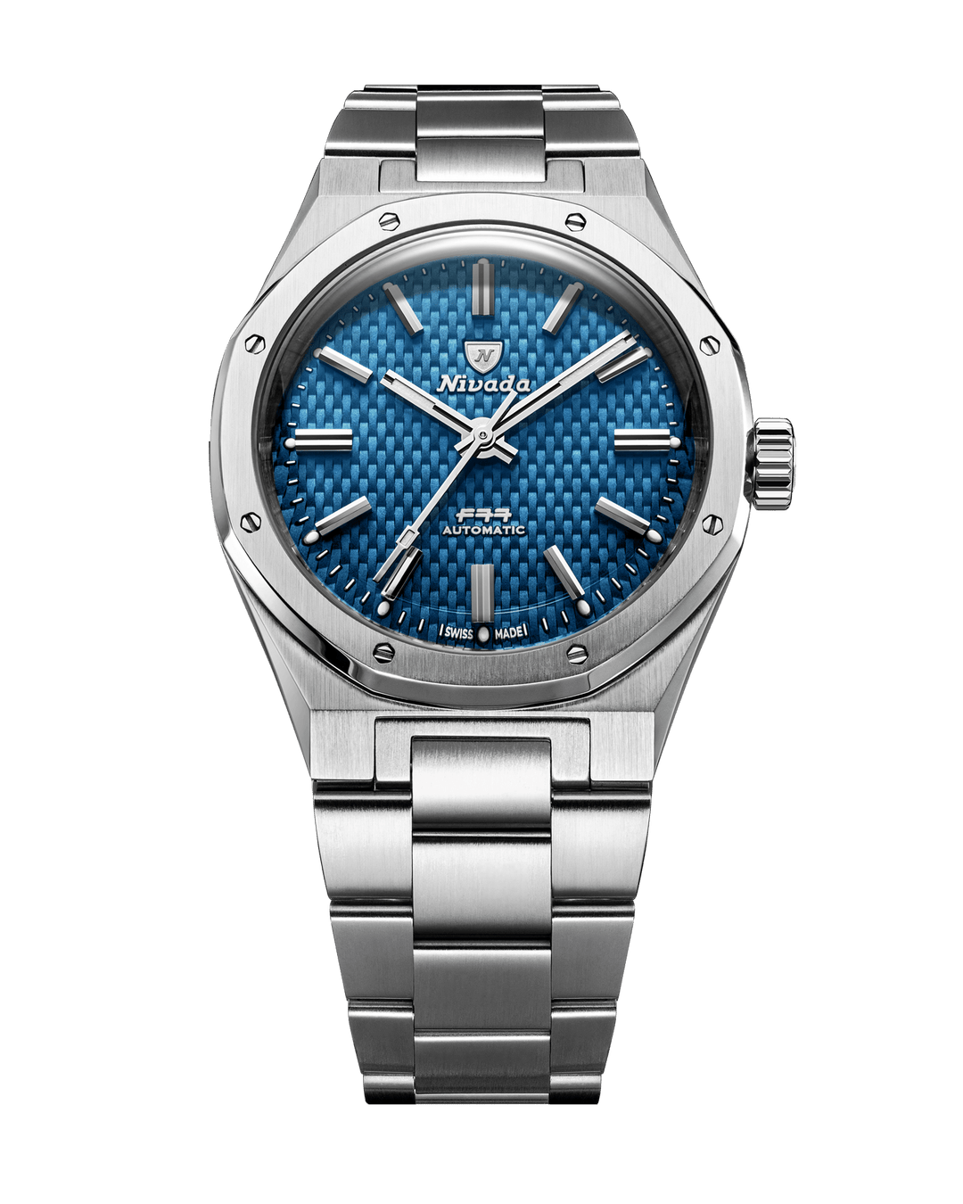 Nivada Grenchen F77 SST Blue MK2 38mm 69013A – Ansicht 6