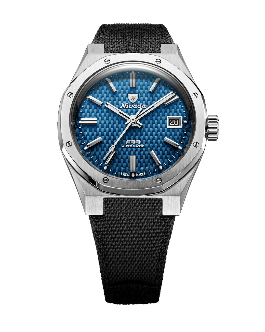 Nivada Grenchen F77 SST Blue MK2 38mm 69013A – Ansicht 7