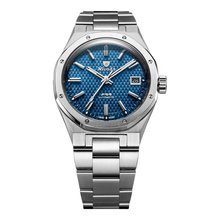 Nivada Grenchen F77 SST Blue MK2 38mm 69013A – Herrenuhr 38 mm, Zifferblatt Blau