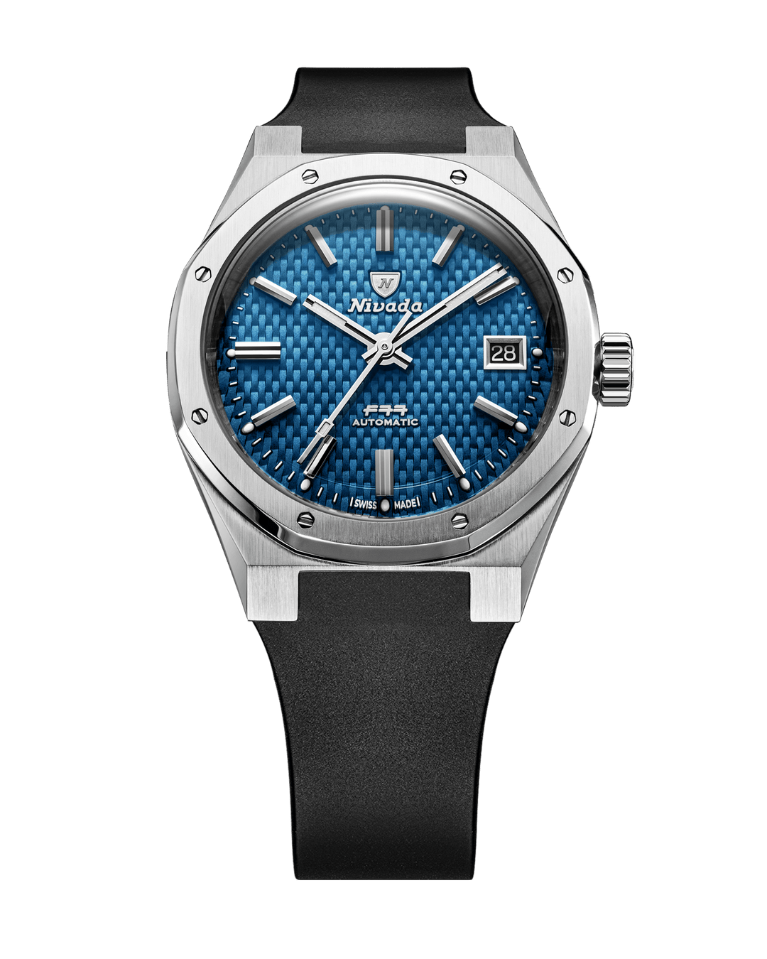 Nivada Grenchen F77 SST Blue MK2 38mm 69013A – Ansicht 9