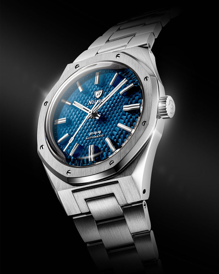 Nivada Grenchen F77 SST Blue MK2 38mm 69013A – Ansicht 2
