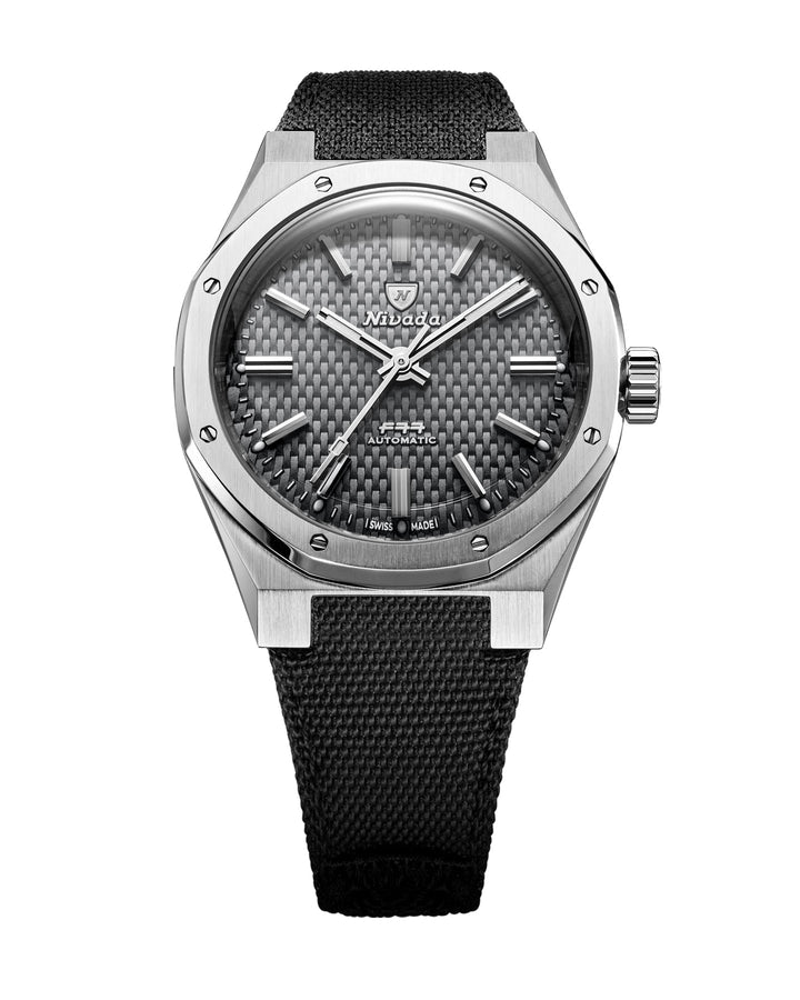 Nivada Grenchen F77 SST Grey MK2 38mm 69012A – Ansicht 8
