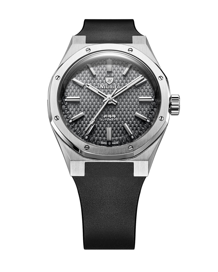Nivada Grenchen F77 SST Grey MK2 38mm 69012A – Ansicht 10