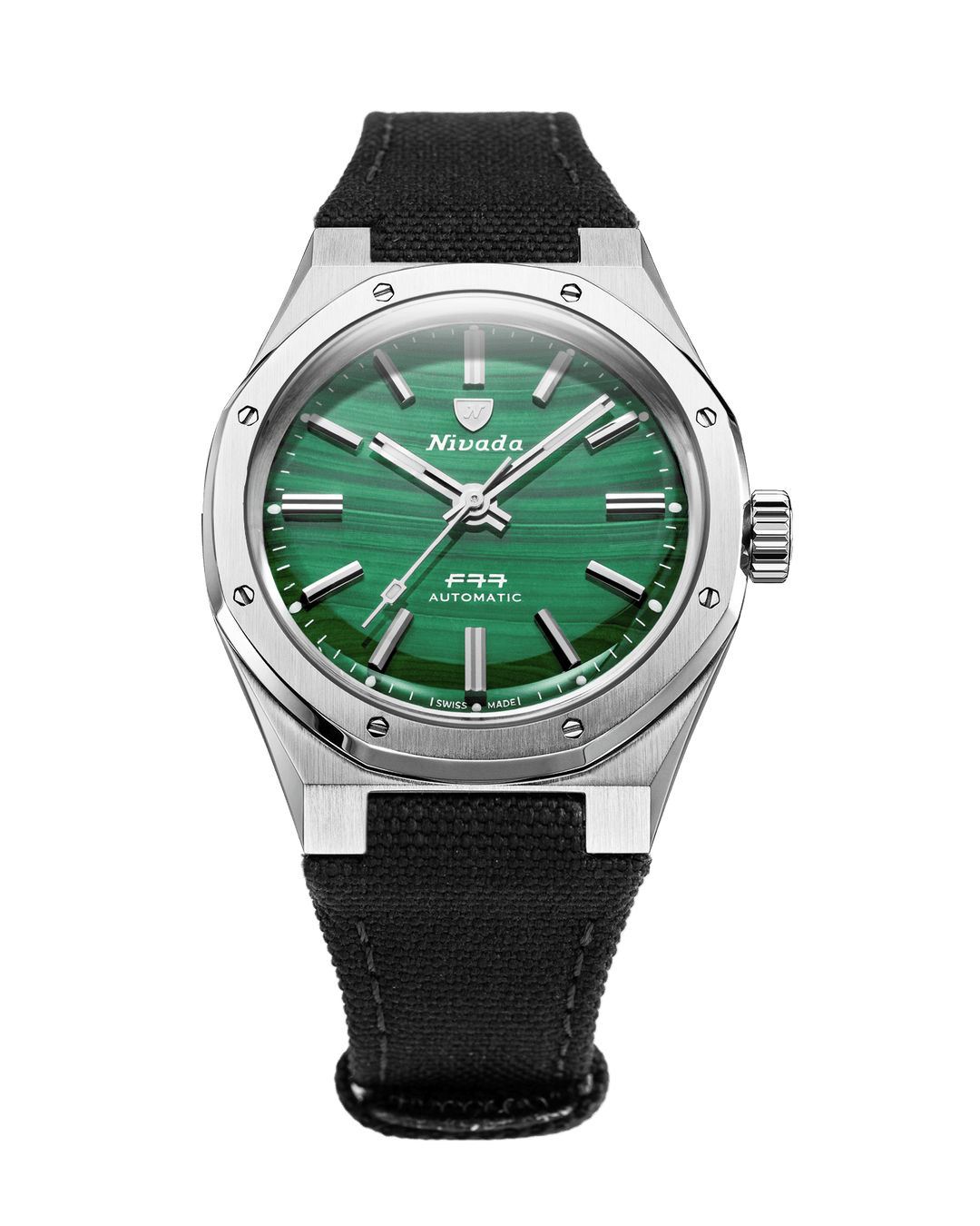 Nivada Grenchen F77 SST Malachite MK1 37mm 68036A – Ansicht 6