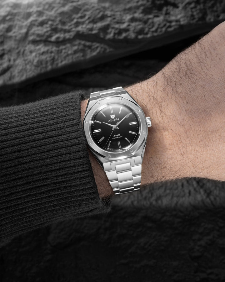 Nivada Grenchen F77 SST Onyx MK2 38mm 68035A – Ansicht 4