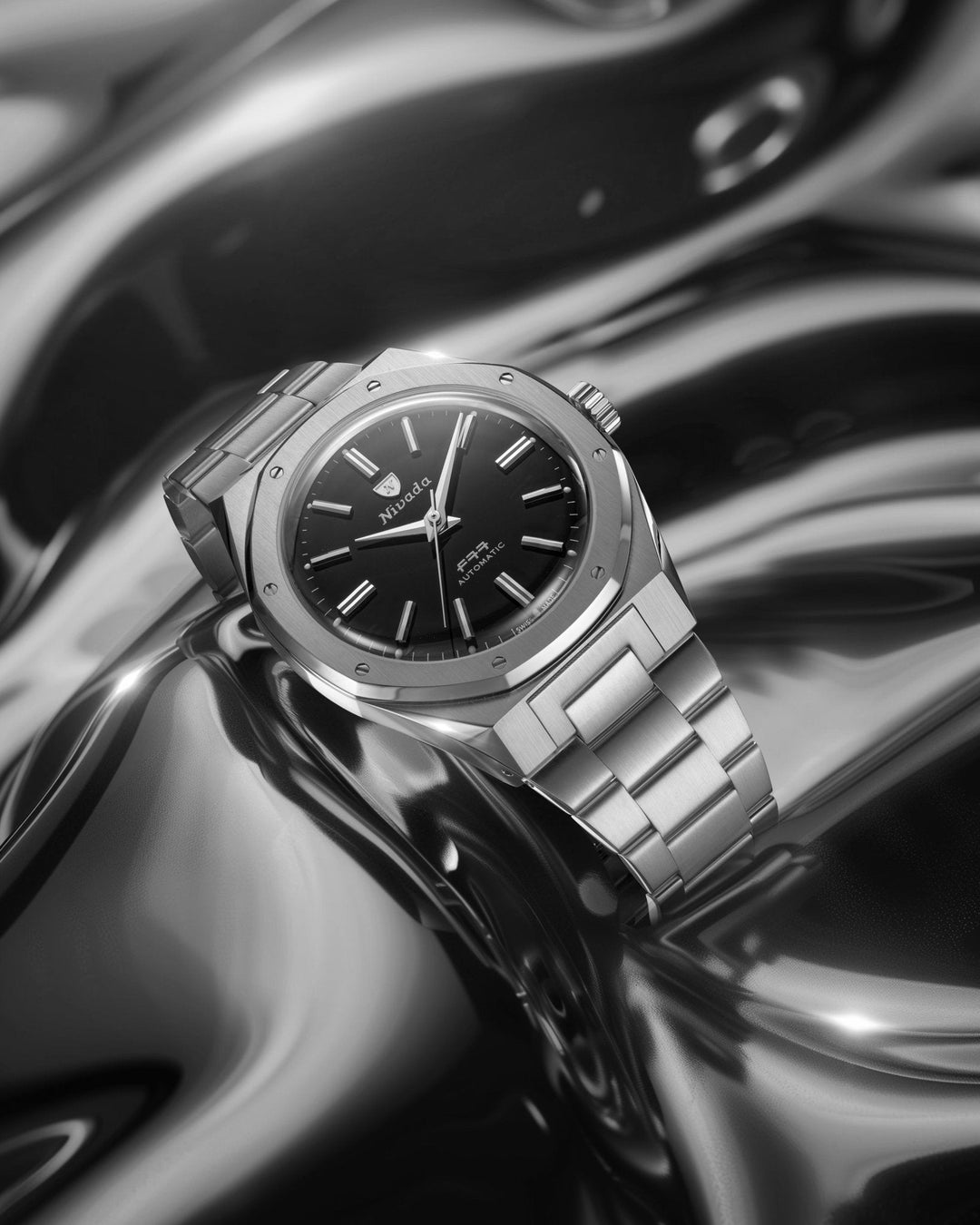 Nivada Grenchen F77 SST Onyx MK2 38mm 68035A – Ansicht 3
