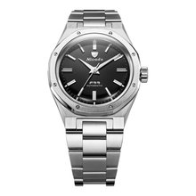 Nivada Grenchen F77 SST Onyx MK2 38mm 68035A – Herrenuhr 38 mm, Zifferblatt Schwarz