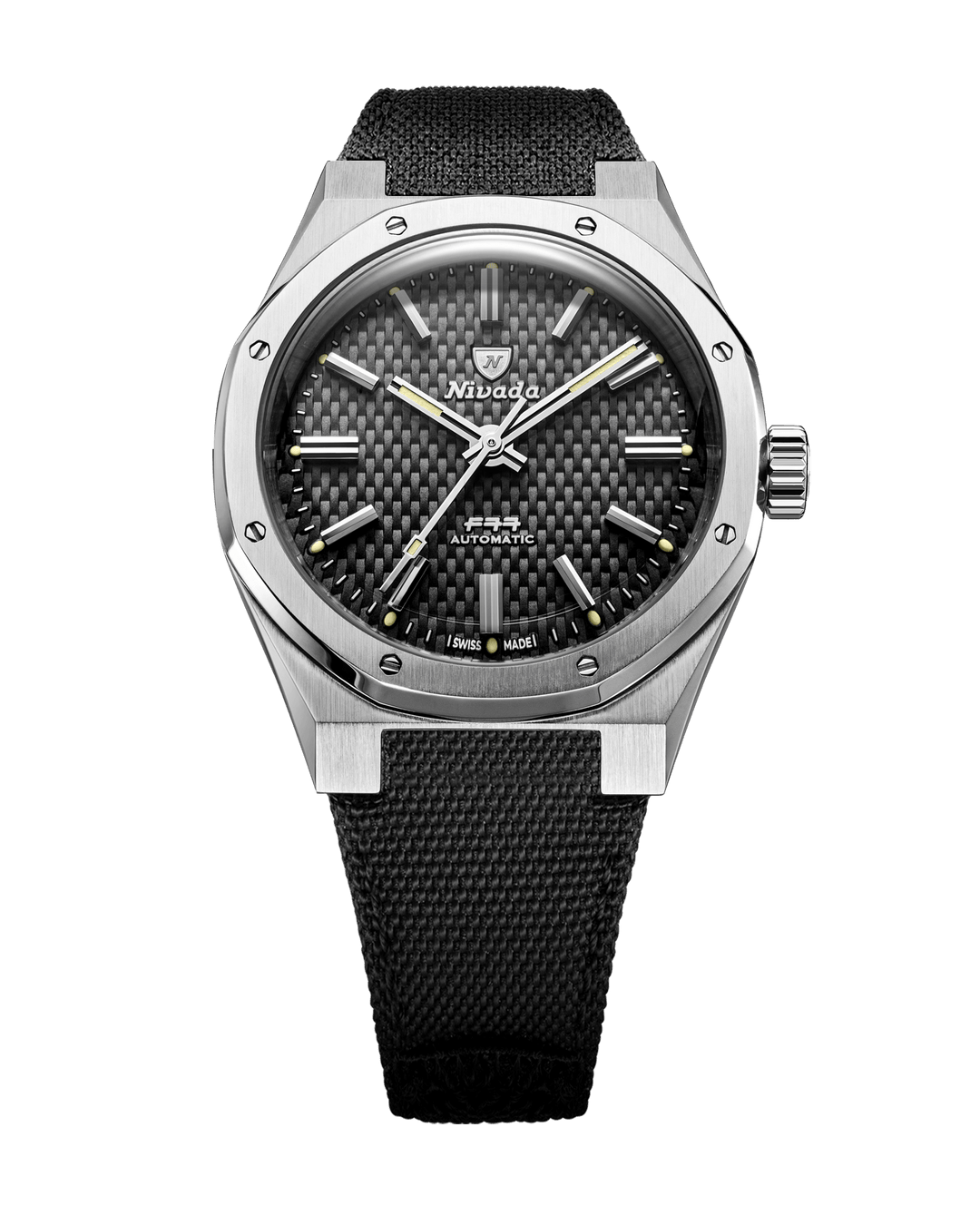 Nivada Grenchen F77 SST Black MK1 37mm 69000A – Ansicht 8