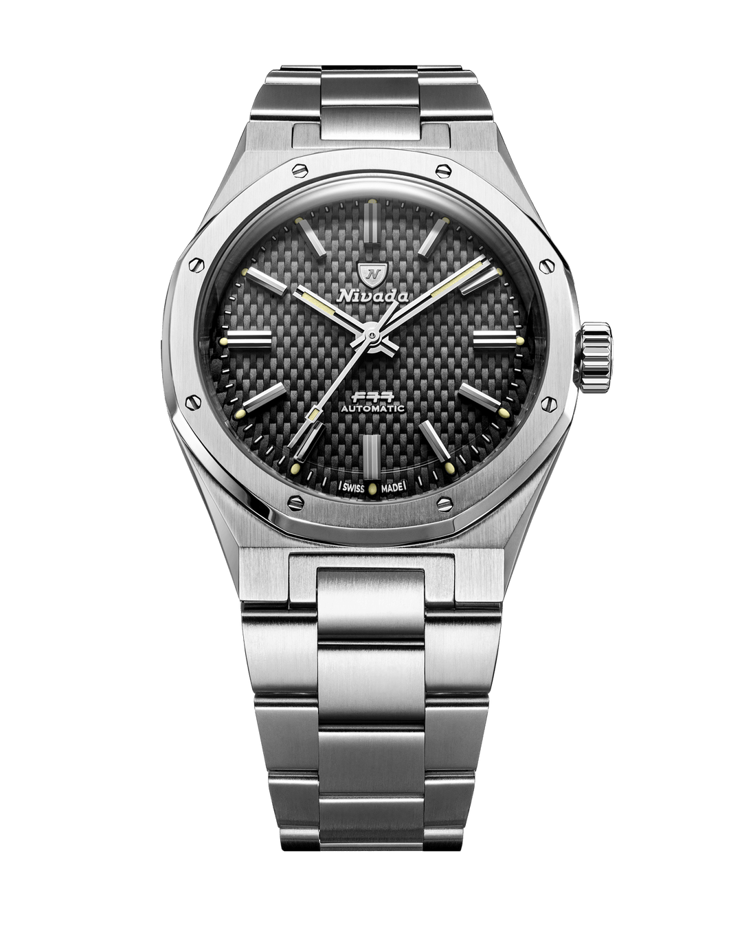 Nivada Grenchen F77 SST Black MK1 37mm 69000A – Ansicht 6