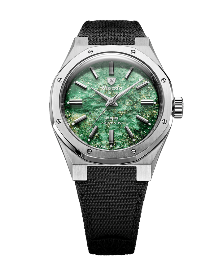 Nivada Grenchen F77 SST Green Aventurine MK2 38mm 68053A – Ansicht 6