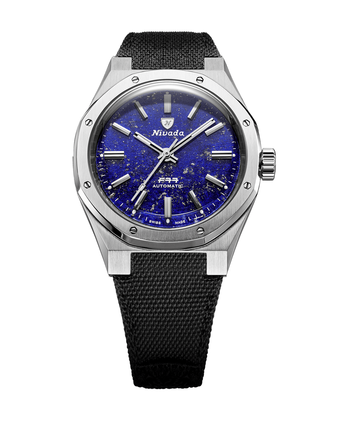 Nivada Grenchen F77 SST Lapis Lazuli MK1 37mm 68009A – Ansicht 6