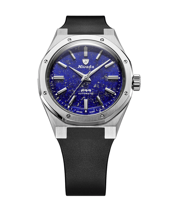 Nivada Grenchen F77 SST Lapis Lazuli MK2 38mm 68048A – Ansicht 7