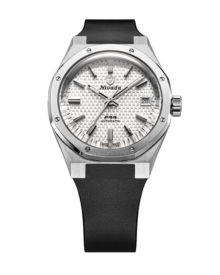 Nivada Grenchen F77 SST White MK2 38mm 69014A – Ansicht 9