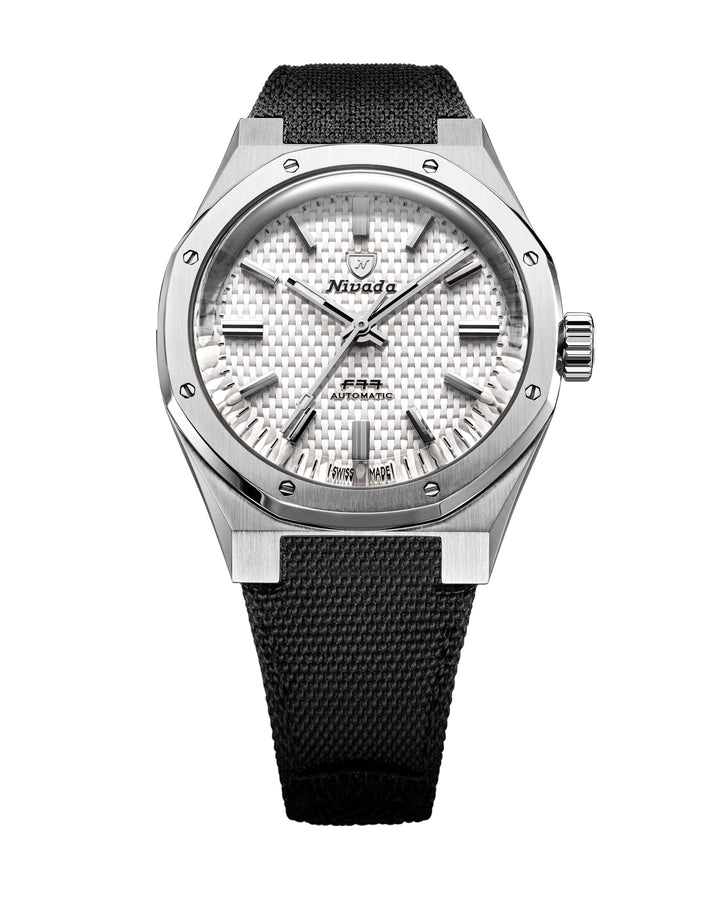 Nivada Grenchen F77 SST White MK2 38mm 69014A – Ansicht 8