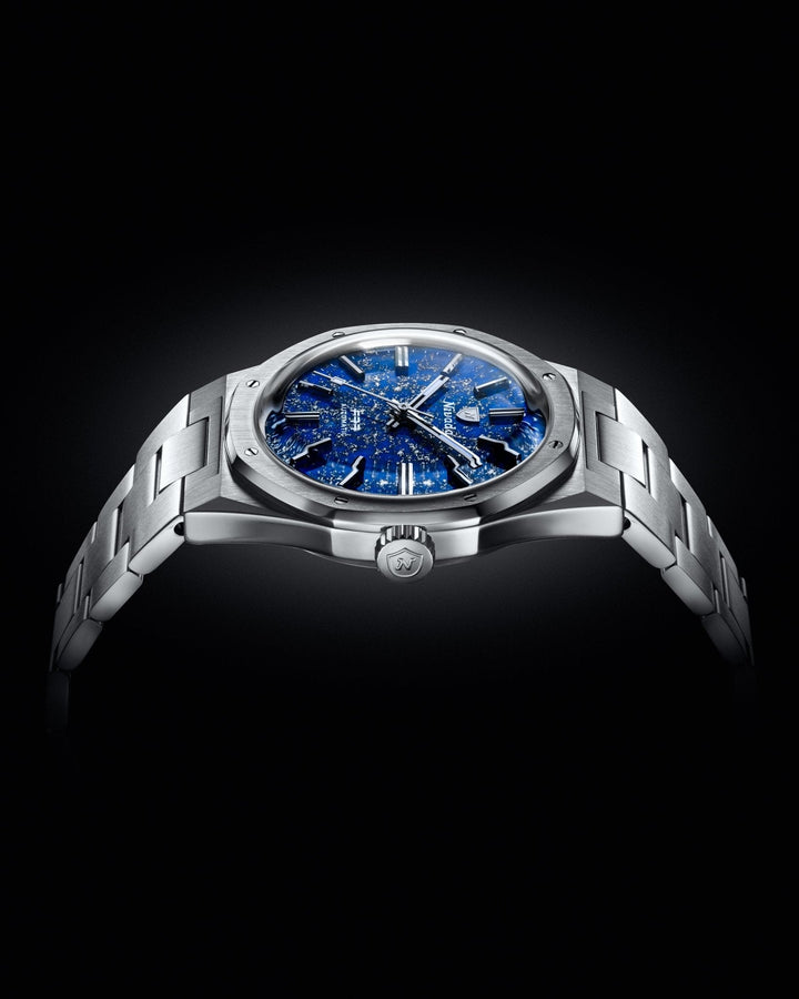 Nivada Grenchen F77 SST Lapis Lazuli MK1 37mm 68009A – Ansicht 5