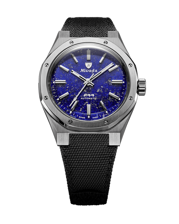 Nivada Grenchen F77 Titanium Lapis Lazuli MK1 37mm 68017A – Ansicht 6