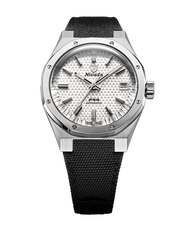 Nivada Grenchen F77 SST White MK2 38mm 69014A – Ansicht 7