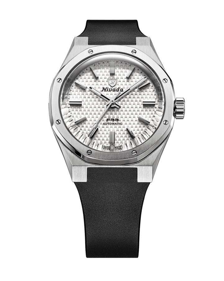 Nivada Grenchen F77 SST White MK2 38mm 69014A – Ansicht 10