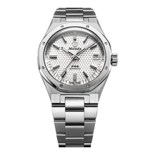 Nivada Grenchen F77 SST White MK2 38mm 69014A – Herrenuhr 38 mm, Zifferblatt Weiß