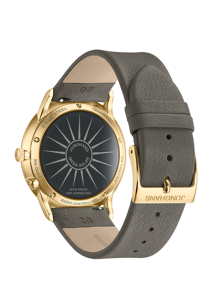 Junghans Meister MEGA Solar 38mm 59/7601.02 - Gehäuseboden