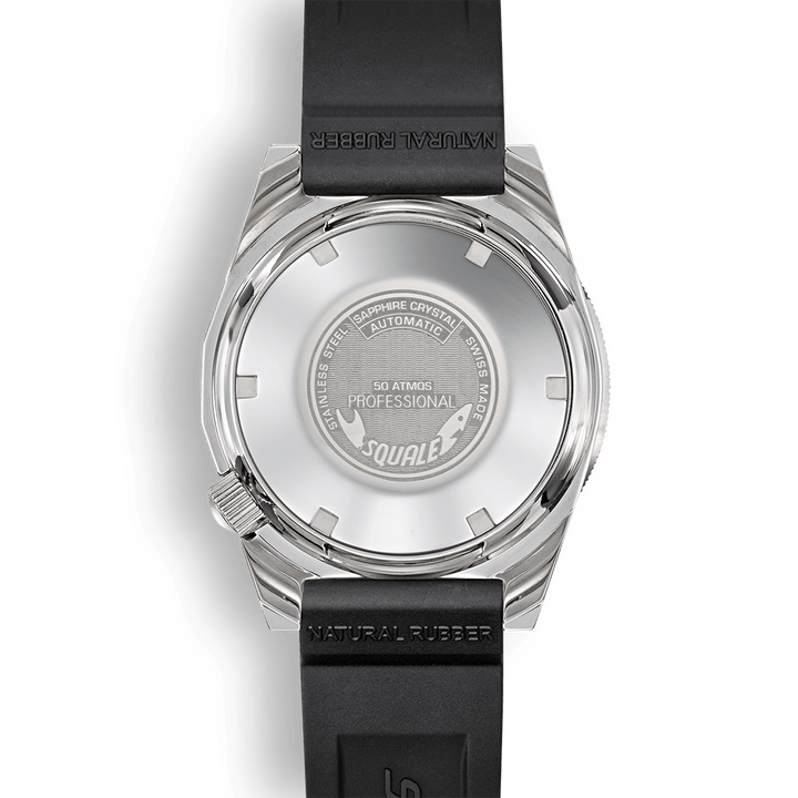 Squale 1521 Classic Kautschukband 1521CL.VO – Gehäuseboden