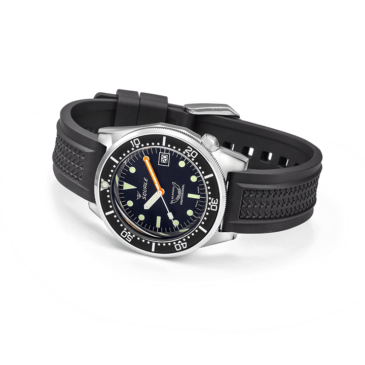 Squale 1521 Classic Kautschukband 1521CL.VO – Seitenansicht