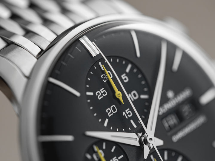 Junghans Meister Chronoscope 40,7mm 27/4429.46 - Zifferblatt im Detail