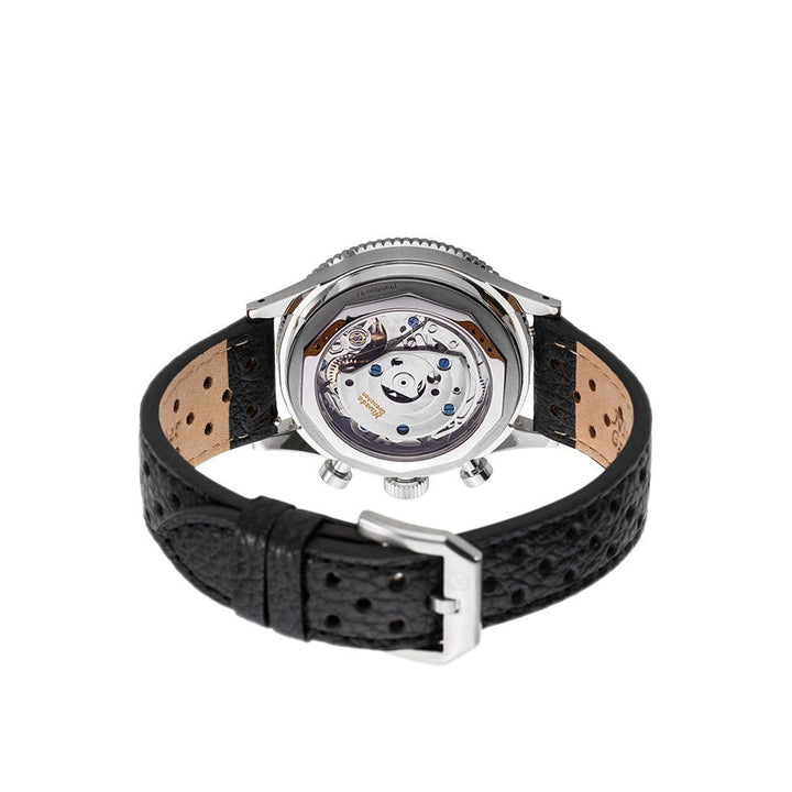 Nivada Grenchen Chronomaster Broad Arrow Tropical Dial Inter.Bezel Manual 38mm 85007M - Gehäuseboden