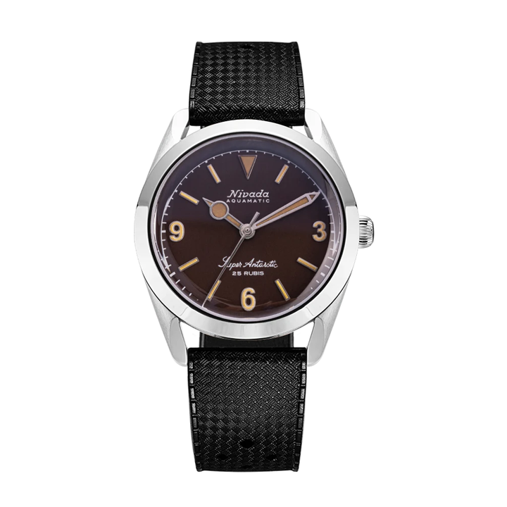 Nivada Grenchen Super Antarctic 3.6.9 Tropical 38mm 32031A01 - Kautschukarmband Tropic